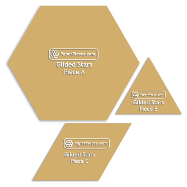 Gilded Stars by Paper Pieces®