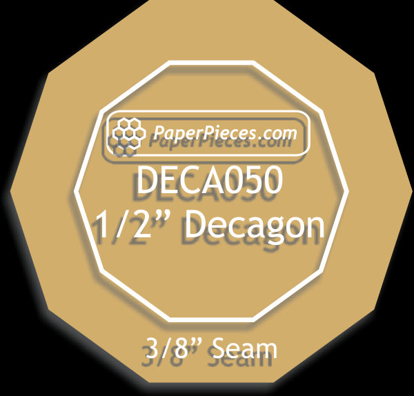 1/2" Decagon