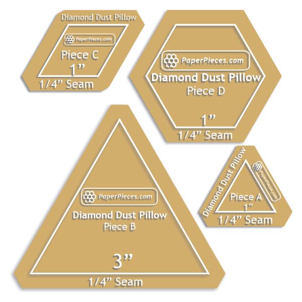 Diamond Dust Pillow by Paper Pieces