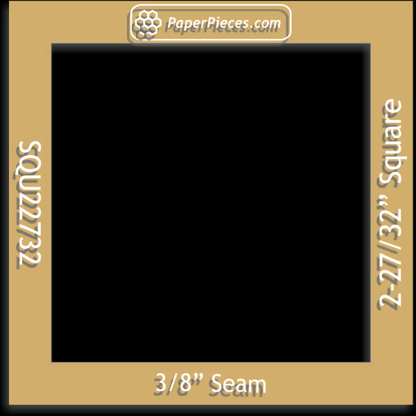 2-27/32" Squares