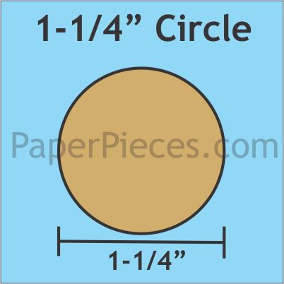 1-1/4" Circles