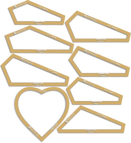 10" Chrysanthemum Heart