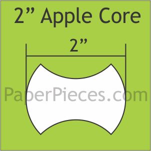 2" Apple Core