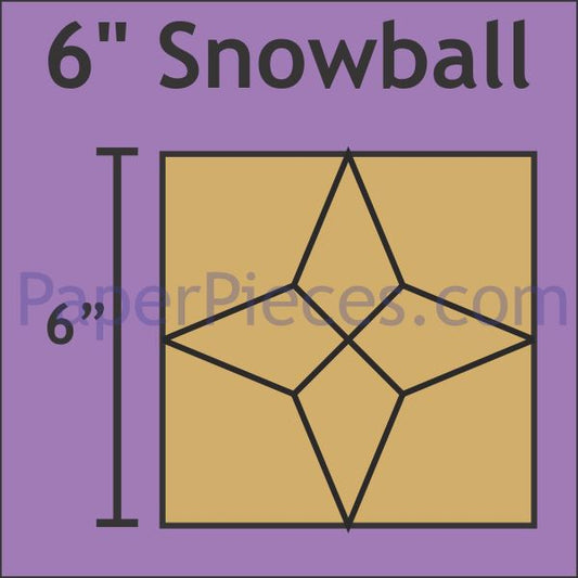 6" Snowball