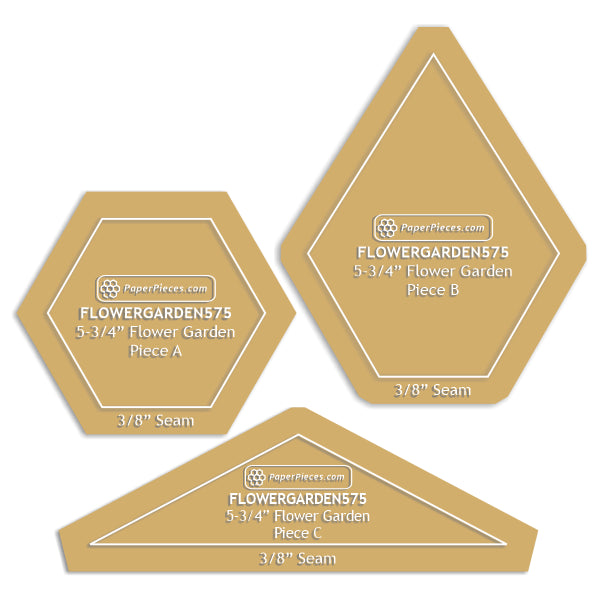 5-3/4" Flower Garden