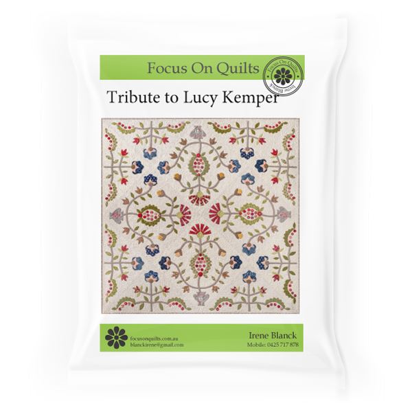 Tribute to Lucy Kemper Pattern by Irene Blanck
