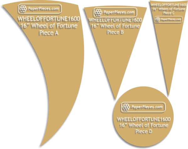 16" Wheel of Fortune