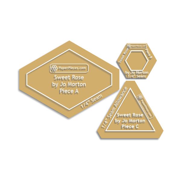 Sweet Rose by Jo Morton and Paper Pieces