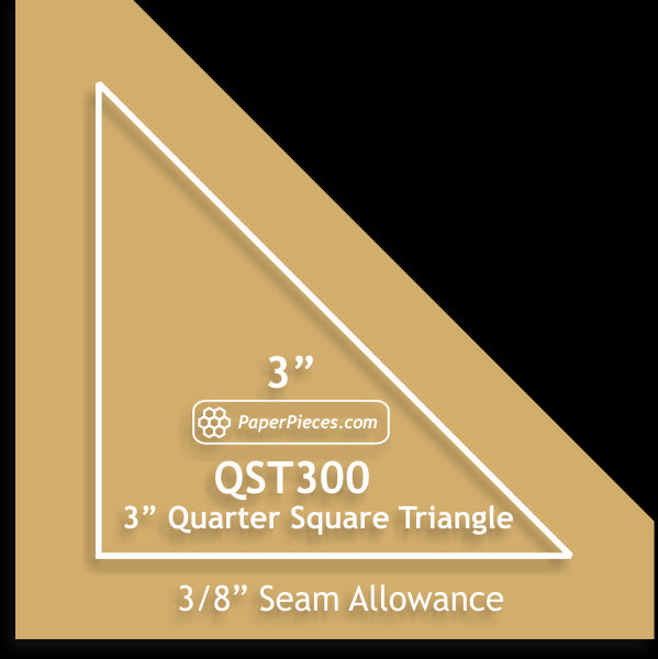 3" Quarter Square Triangles
