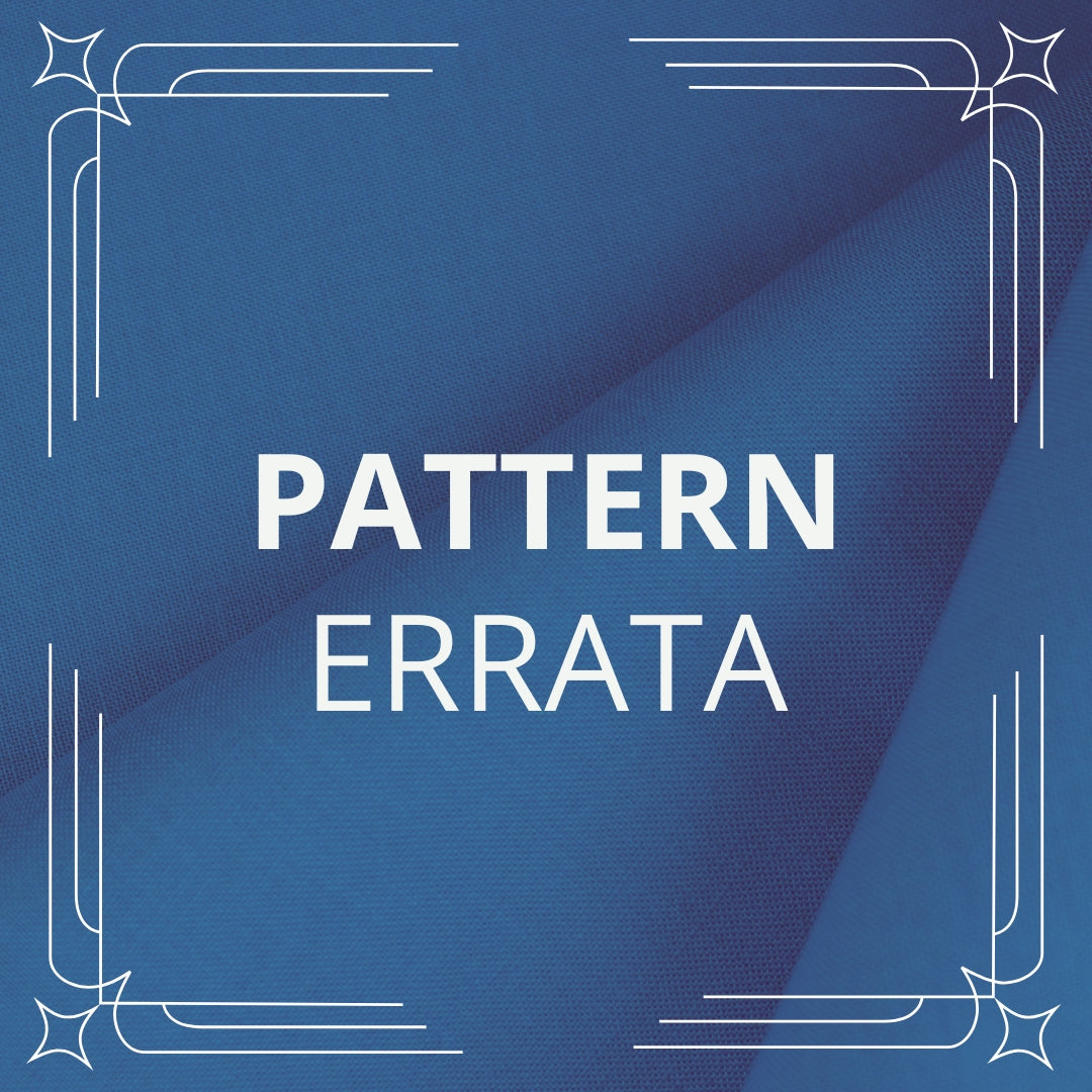 Pattern Errata | Free Download