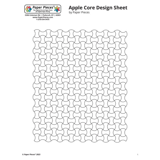 Apple Core Design Sheet (Free Download)