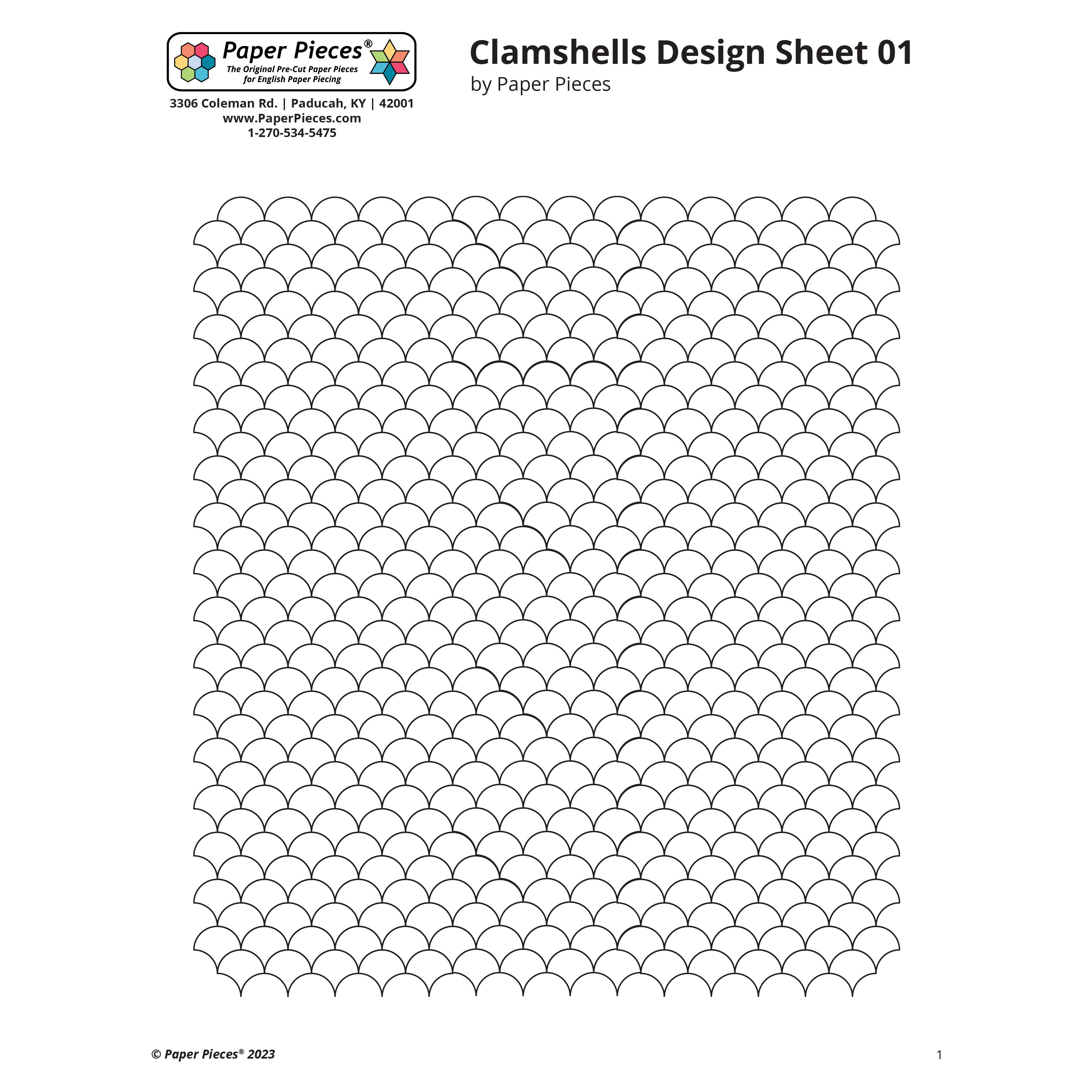 Paper Plate Clamshell Template.pdf Clamshells 1- Free Download – Paper Pieces