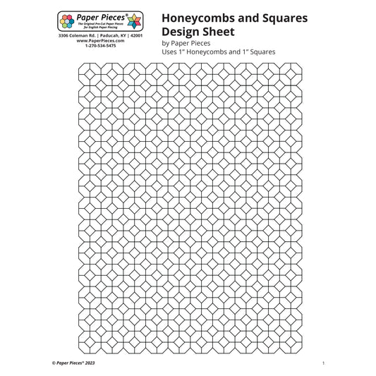 Honeycombs and Squares Design Sheet