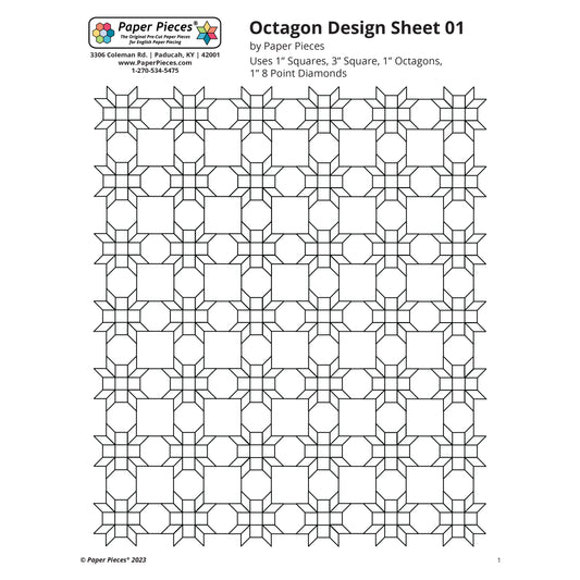 Octagon Design Sheet 01