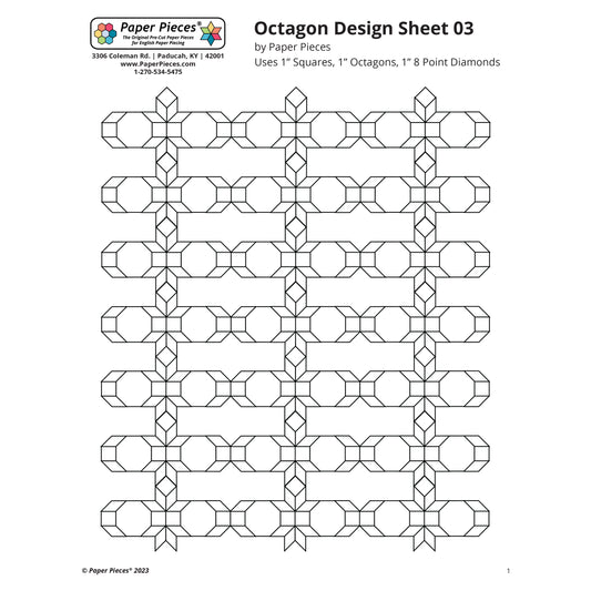 Octagon Design Sheet 03