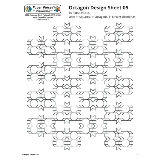 Octagon Design Sheet 05