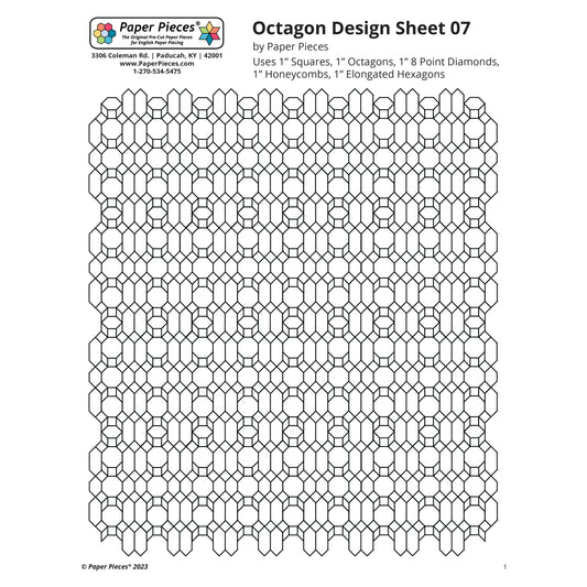 Octagon Design Sheet 07