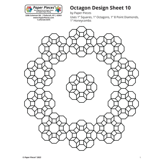 Octagon Design Sheet 10