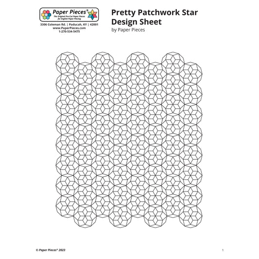 Pretty Patchwork Star