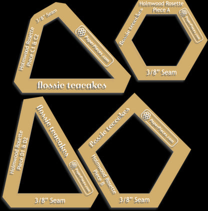 Holmwood Rosette by Florence Knapp