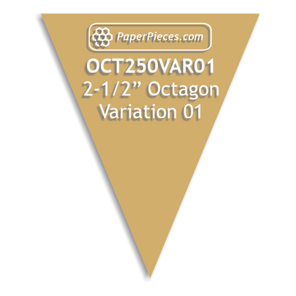 2-1/2" Octagon Variation 01