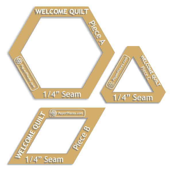 The Welcome Quilt by Paper Pieces®