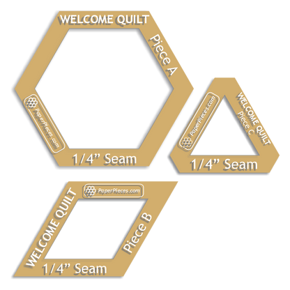 The Welcome Quilt by Paper Pieces®