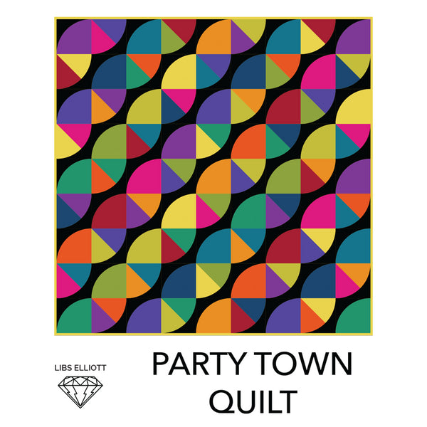 Party Town Quilt Pattern Party Town Quilt Pattern