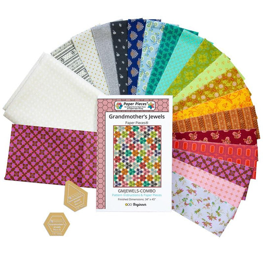 Grandmother's Jewels Bundle (Vintage Cloth)| FREE Acrylic Template Set