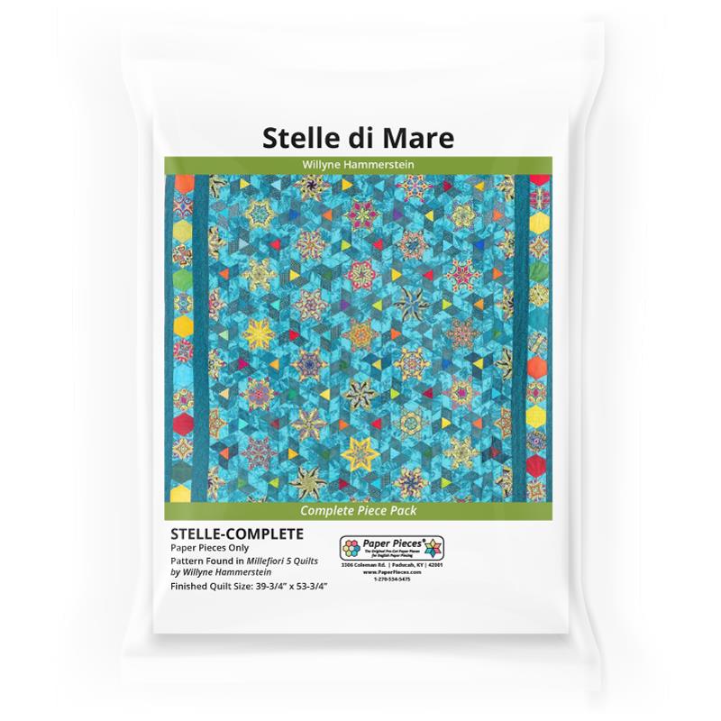 Stelle di Mare from Millefiori Quilts 5 by Willyne Hammerstein