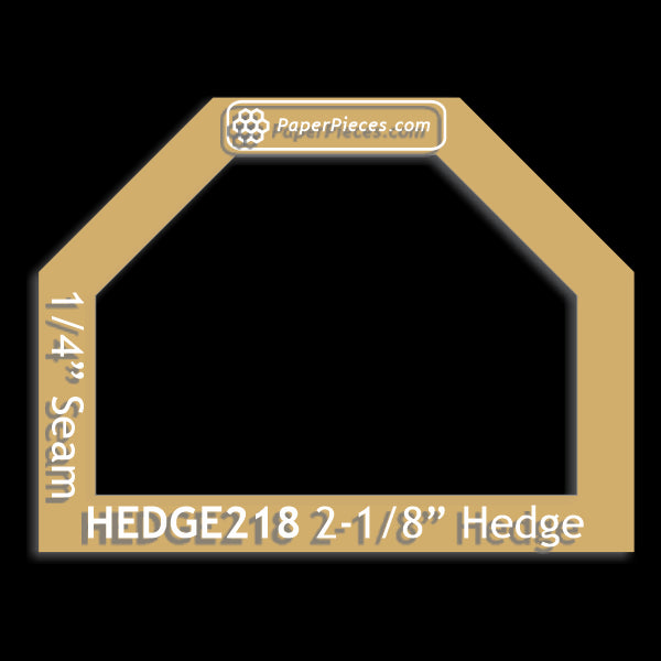 2-1/8" Hedge