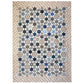 Blue Star Hexagon Pattern by Karen Styles