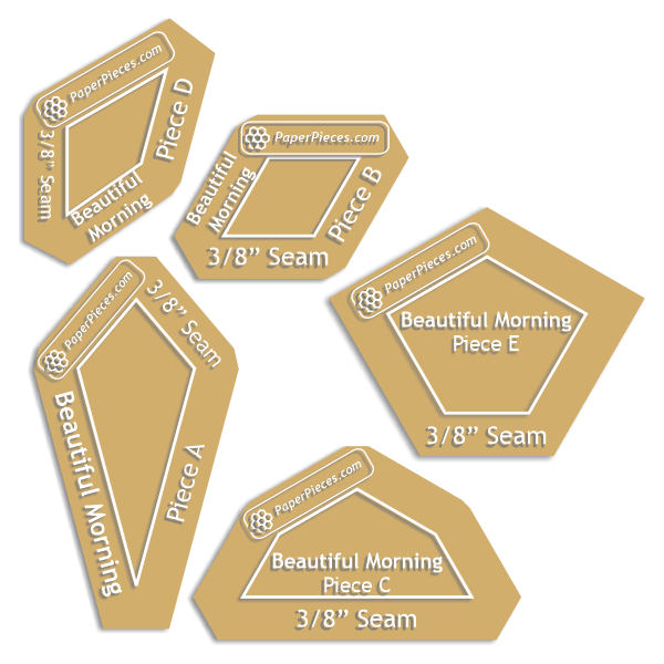 Oh, What a Beautiful Morning from Millefiori Quilts 6 by Willyne Hammerstein