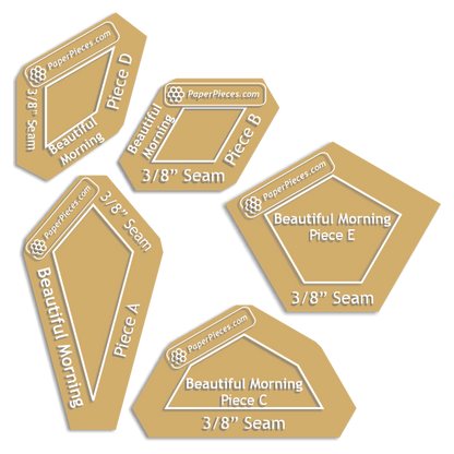 Oh, What a Beautiful Morning from Millefiori Quilts 6 by Willyne Hammerstein