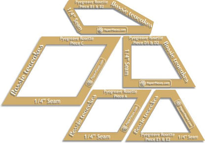 Pyegreave Rosette by Florence Knapp