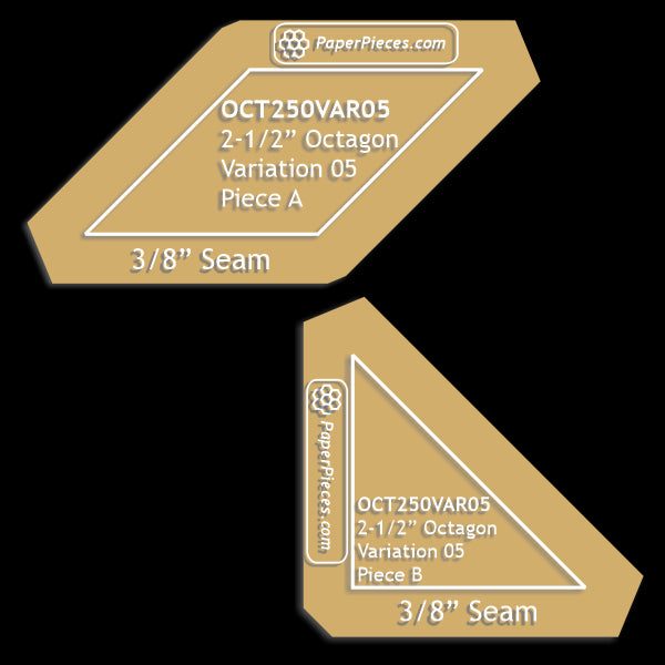 2-1/2" Octagon Variation 05