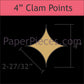 4" Clampoints