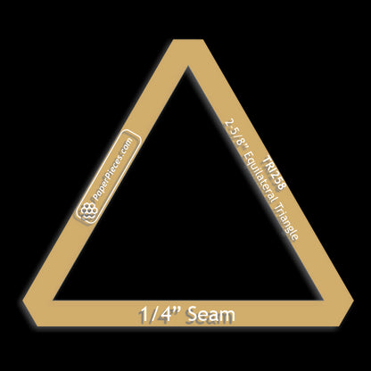 2-5/8" Equilateral Triangle