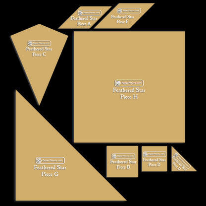 Feathered Star by Free Spirit + Paper Pieces®