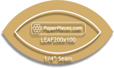 2" x 1" Leaf