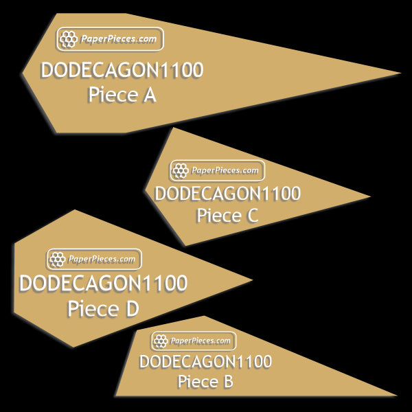 11" Dodecagon Block