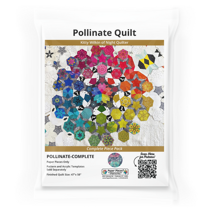 Pollinate by Kitty Wilkin of Night Quilter