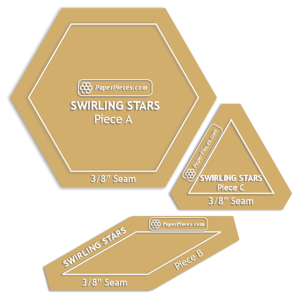 Swirling Stars by Paper Pieces®