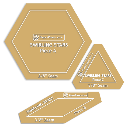 Swirling Stars by Paper Pieces®