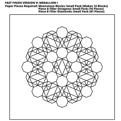 Moonstone by Giucy Giuce: Fast Finish Pieces & Templates