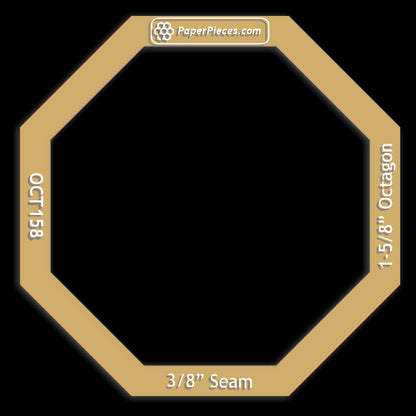 1-5/8" Octagon