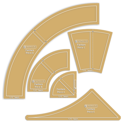 PRE-ORDER: Contrast Fanfare by Kaffe Fassett and Paper Pieces®