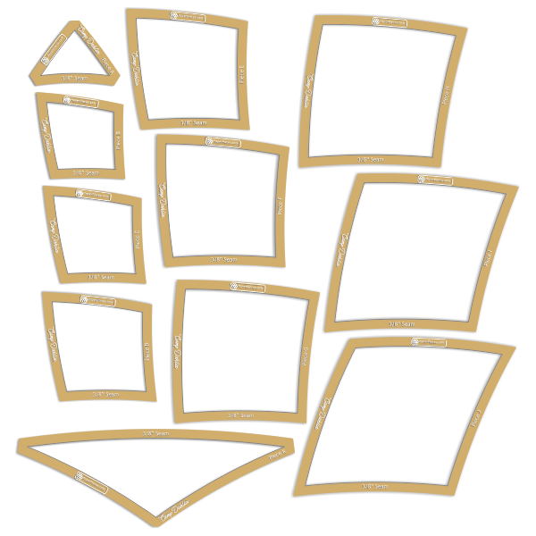 PRE-ORDER: Camp Dahlia Quilt by Paper Pieces