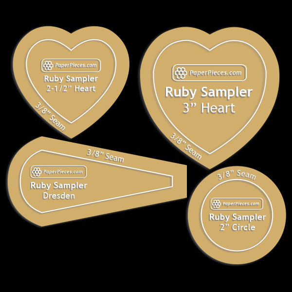 Ruby Sampler by Paper Pieces®
