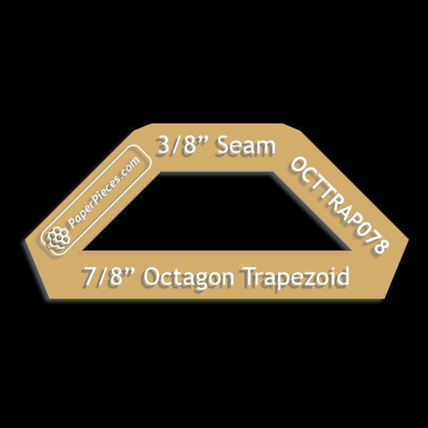 7/8" Octagon Trapezoid